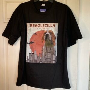 Beaglezilla T Shirt NWT. Please see comments for sizing